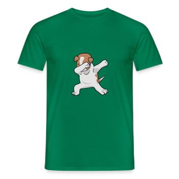 Jack Russell - Jack Russel Terrier - Männer T-Shirt - Kelly Green - Vorne - AI Model Male 178 dark (178cm)