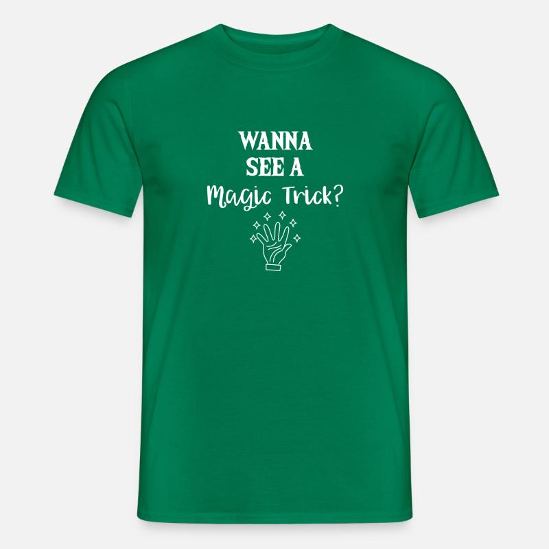 Magic Hat - Magic - Magic - Magic Trick - Men’s T-shirt - kelly green
