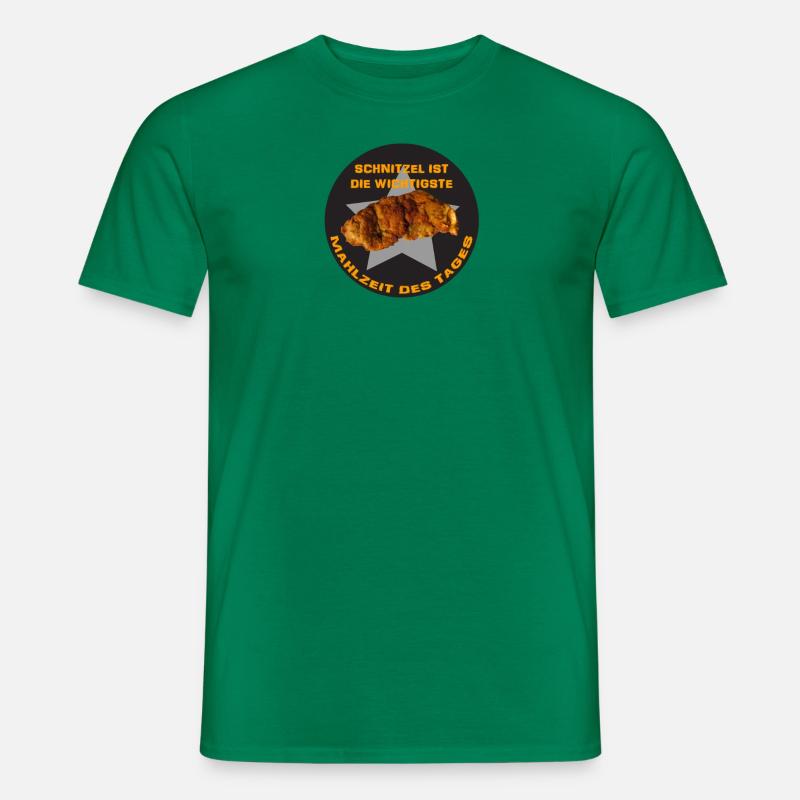 Schnitzel - Männer T-Shirt - Kelly Green