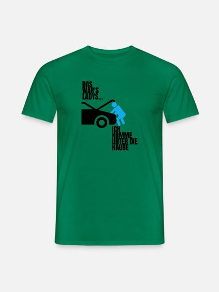 Ich komme unter die Haube Junggesellenabschied - Männer T-Shirt - Kelly Green