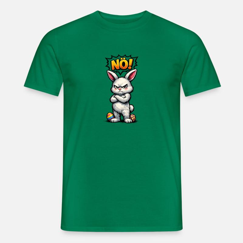 Lower Austrian Bunny Comic Easter Gift - Men's T-Shirt - kelly green