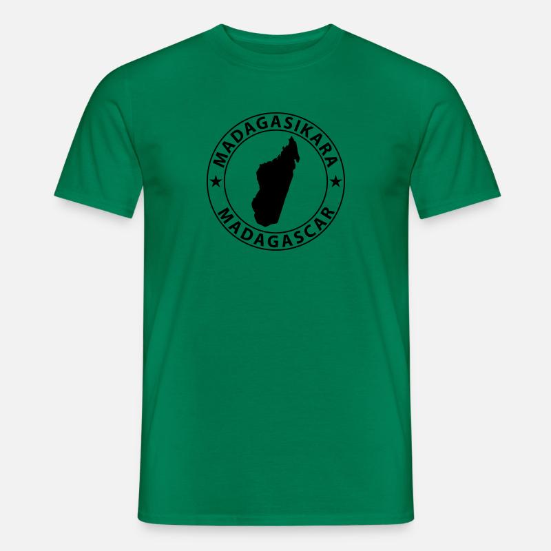 Madagascar - Männer T-Shirt - Kelly Green