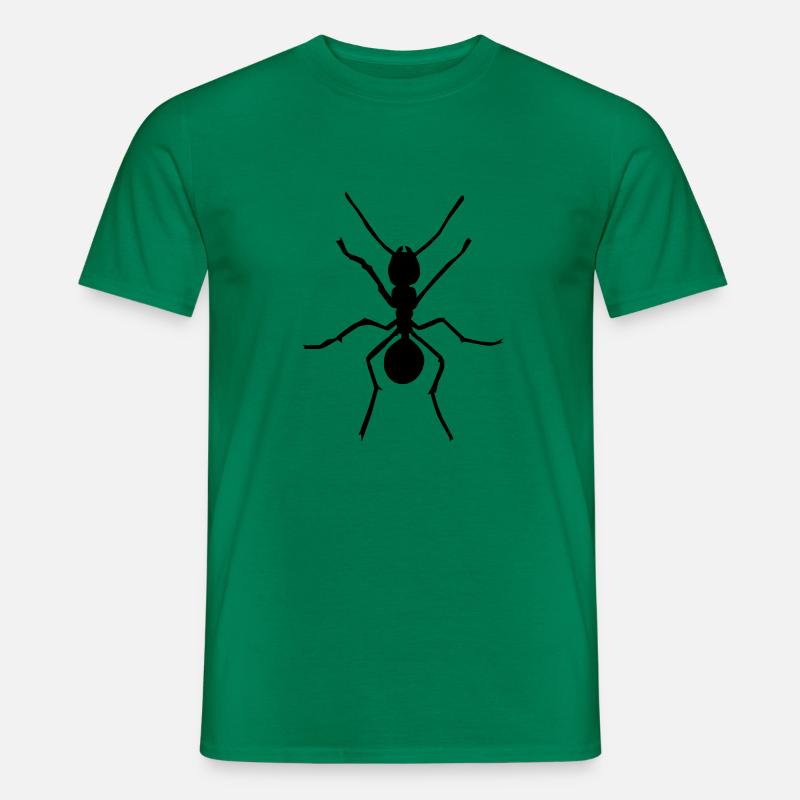 Ameise - Ant - Männer T-Shirt - Kelly Green