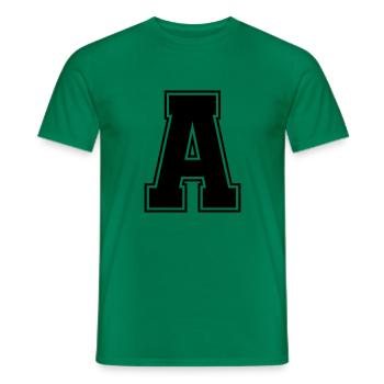 a_symbol - Männer T-Shirt - Kelly Green - Vorne - AI Model Male 178 dark (178cm)