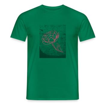 RoseDesign - Men's T-Shirt - kelly green - Front - AI Model Male 178 dark (178cm)