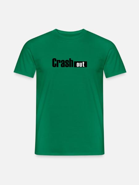 Crashout - Männer T-Shirt - Kelly Green