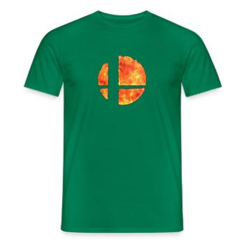 Smash Ball bros - Men's T-Shirt - kelly green - Front - AI Model Male 178 dark (178cm)