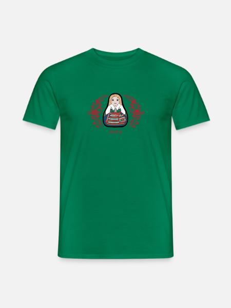 Rättvikskulla - T-shirt herr - kellygrön