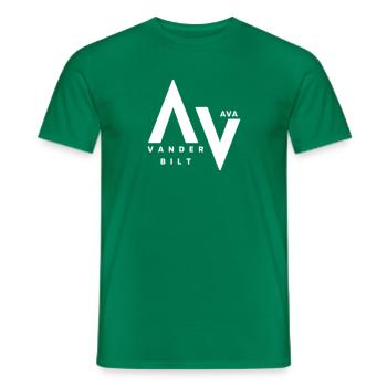AVA VANDERBILT - Men's T-Shirt - kelly green - Front - AI Model Male 178 dark (178cm)