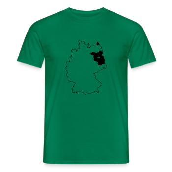 brandenburg - Männer T-Shirt - Kelly Green - Vorne - AI Model Male 178 dark (178cm)