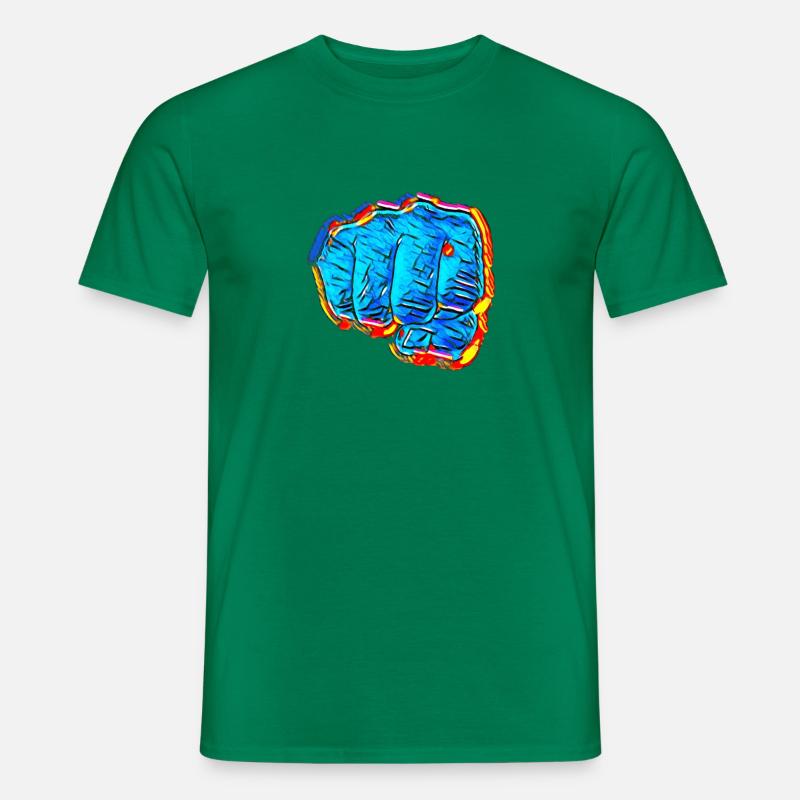 comic Faust - Men’s T-shirt - kelly green