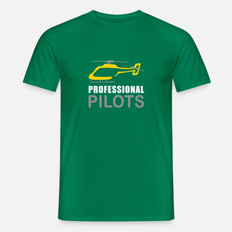 Berufspiloten - Männer T-Shirt - Kelly Green