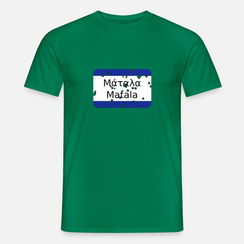 mg matala - Mænd T-shirt - kelly grøn