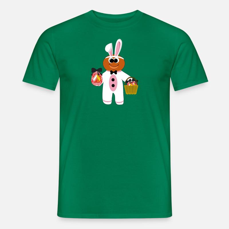 Mannele Mannala Rabbit Alsace - Men’s T-shirt - kelly green