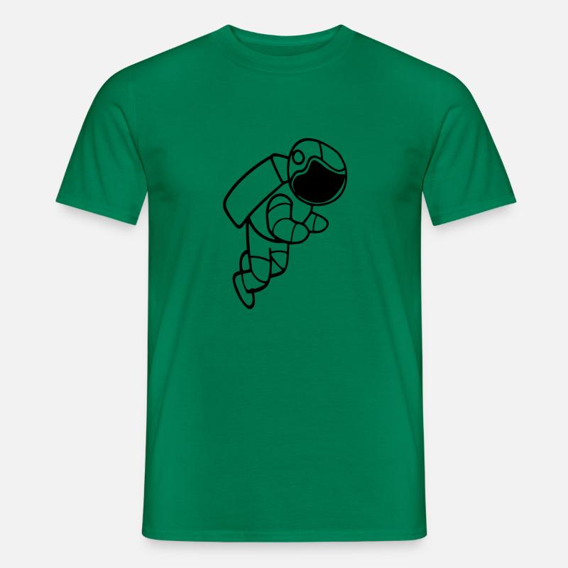 Astronauta - T-shirt uomo - verde kelly