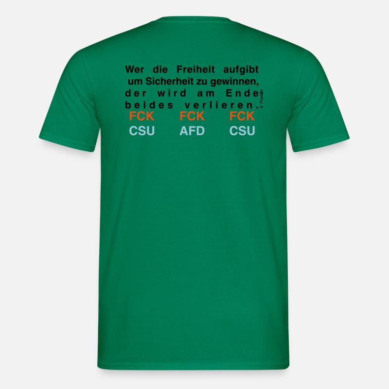 FCKCSU - Männer T-Shirt - Kelly Green