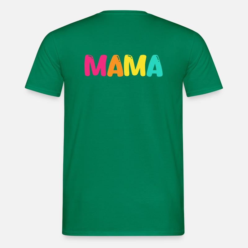 Mama - Männer T-Shirt - Kelly Green