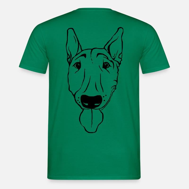 Bullterrier - Männer T-Shirt - Kelly Green