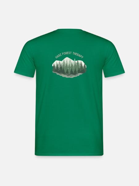 Harz Forest Therapy - Männer T-Shirt - Kelly Green