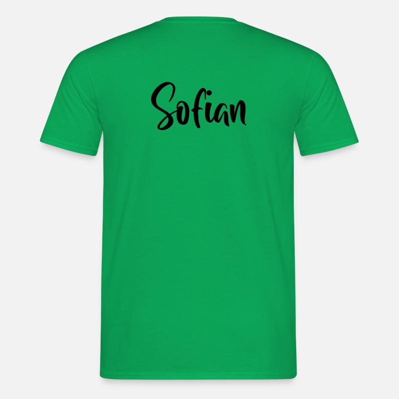 Vorname - Sofian - Männer T-Shirt - Kelly Green