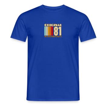 Origin 81 Limited Edition - Men's T-Shirt - majorelle blue - Front - AI Model Male 178 light (178cm)