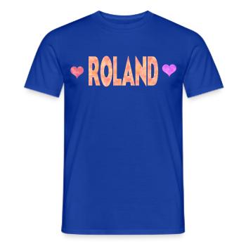 Roland - Männer T-Shirt - Dunkelblau - Vorne - AI Model Male 178 light (178cm)