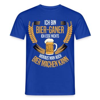 Ich bin Bier-Ganer – Bier Machen Kann - Männer T-Shirt - Dunkelblau - Vorne - AI Model Male 178 light (178cm)
