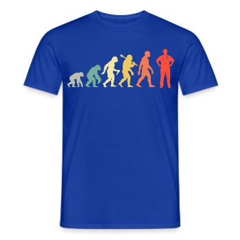 Arzt Evolution Doktor Für Assistenzärzte Mediziner - Männer T-Shirt - Dunkelblau - Vorne - AI Model Male 178 light (178cm)