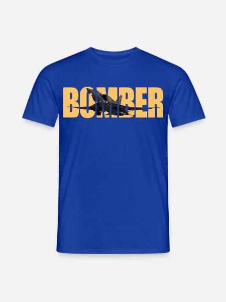 Bomber Tu-22 M3 - Men's T-Shirt - majorelle blue