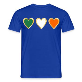 Irland - Männer T-Shirt - Dunkelblau - Vorne - AI Model Male 178 light (178cm)