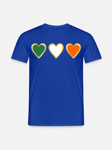 Irland - Männer T-Shirt - Dunkelblau