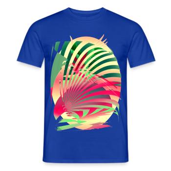 Sonne Papagei Sommer - Männer T-Shirt - Dunkelblau - Vorne - AI Model Male 178 light (178cm)