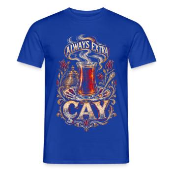 Türkei Türkin Türke Türkiye Always Extra Cay - Männer T-Shirt - Dunkelblau - Vorne - AI Model Male 178 light (178cm)