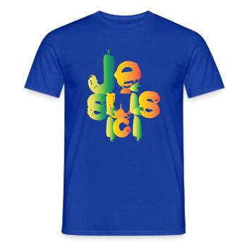 Ich bin hier - Männer T-Shirt - Dunkelblau - Vorne - AI Model Male 178 light (178cm)