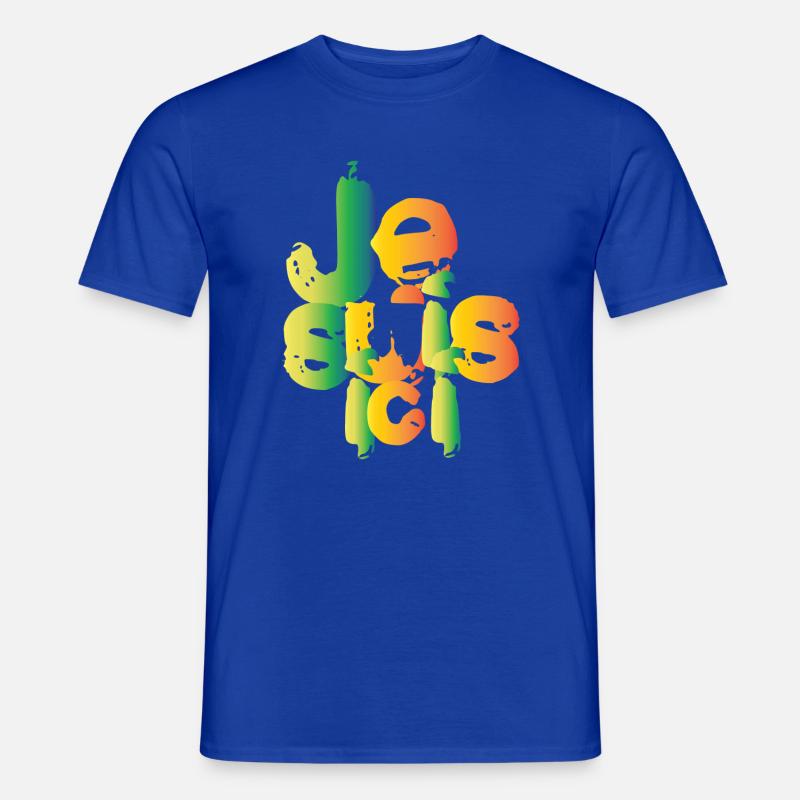 Ich bin hier - Männer T-Shirt - Dunkelblau