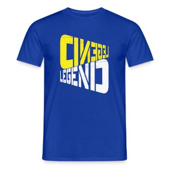 LEGEND - Men's T-Shirt - majorelle blue - Front - AI Model Male 178 light (178cm)