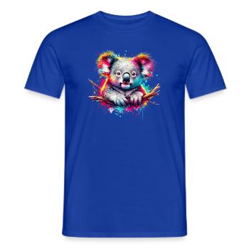 Koala - T-shirt homme - bleu foncé - Devant - AI Model Male 178 light (178cm)