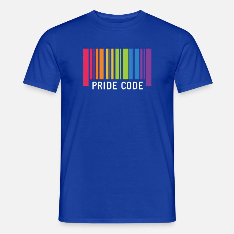 LGBT Pride Monat - Pride Code - Männer T-Shirt - Dunkelblau