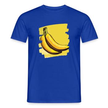 Banane - T-shirt homme - bleu foncé - Devant - AI Model Male 178 light (178cm)
