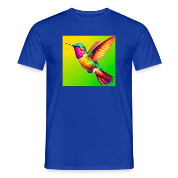 colibri - T-shirt homme - bleu foncé - Devant - AI Model Male 178 light (178cm)