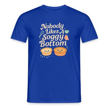 On n’est jamais trop vieux pour jouer dans la terre battue - T-shirt homme - bleu foncé - Devant - AI Model Male 178 light (178cm)