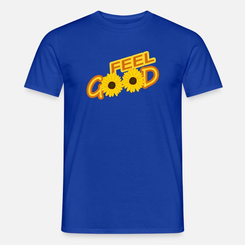 Sentirsi bene - T-shirt uomo - blu scuro