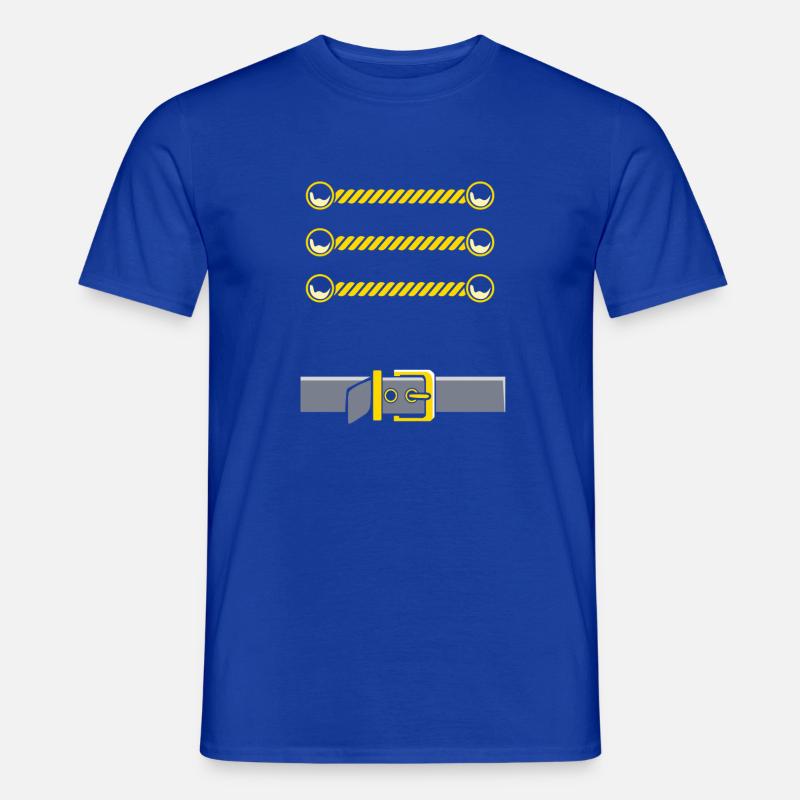 Nutcracker Costume Christmas - Men’s T-shirt - majorelle blue
