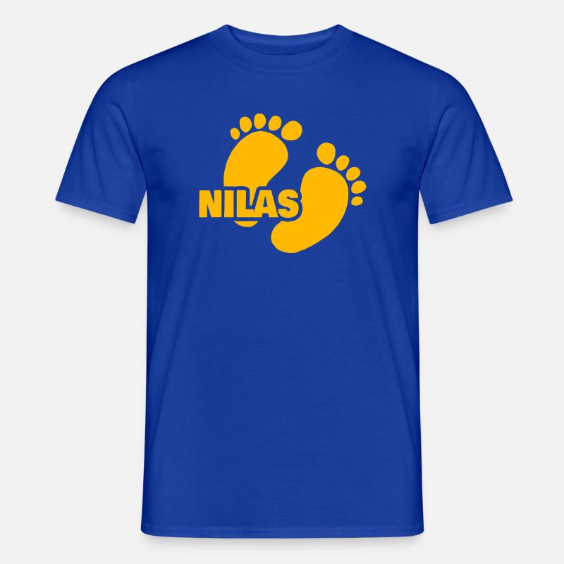 Nilas - Männer T-Shirt - Dunkelblau