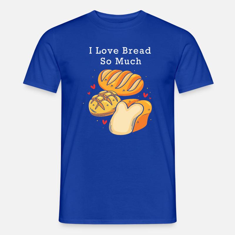 Bäcker Bäckerin Backen - Männer T-Shirt - Dunkelblau