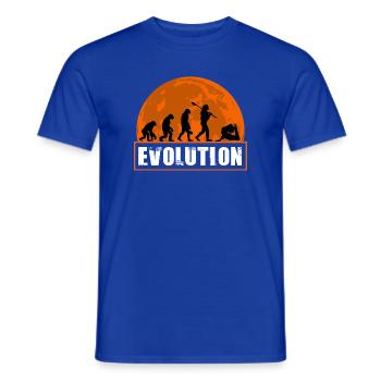 Entwicklung von Yoga Girl Yoga Mama Yoga Lover - Männer T-Shirt - Dunkelblau - Vorne - AI Model Male 178 light (178cm)