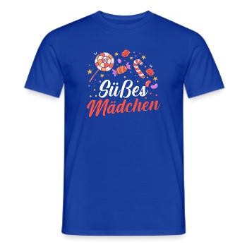 Sweets Sweet Tooth Cute Girl - Men's T-Shirt - majorelle blue - Front - AI Model Male 178 light (178cm)