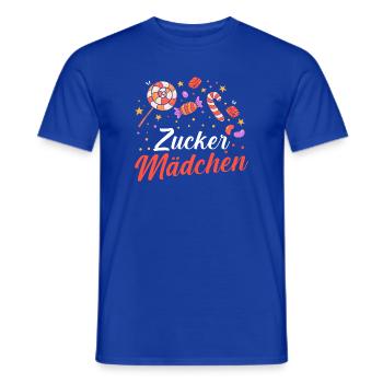 Sweets Sweet Tooth Cute Girl - Men's T-Shirt - majorelle blue - Front - AI Model Male 178 light (178cm)