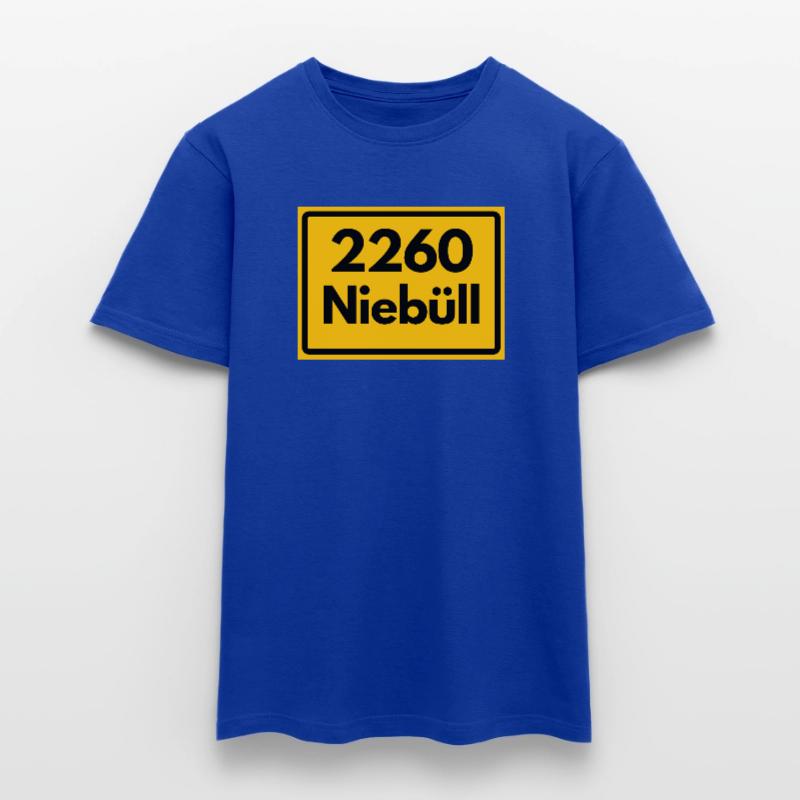 OLD POSTCODE POSTCODE RETRO 2260 NIEBÜLL – NORTH SEA Men's T-Shirt