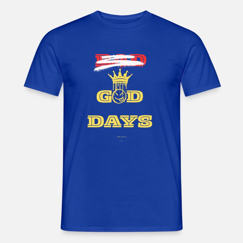 Gottestage - Männer T-Shirt - Dunkelblau